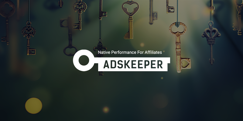 Promo code from Adskeeper