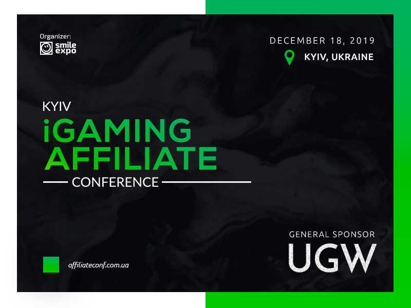 Kyiv iGaming Affiliate Conference takes place on 18 December 2019
