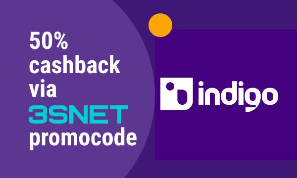 Indigo_promocode_bonus_discount_3snet