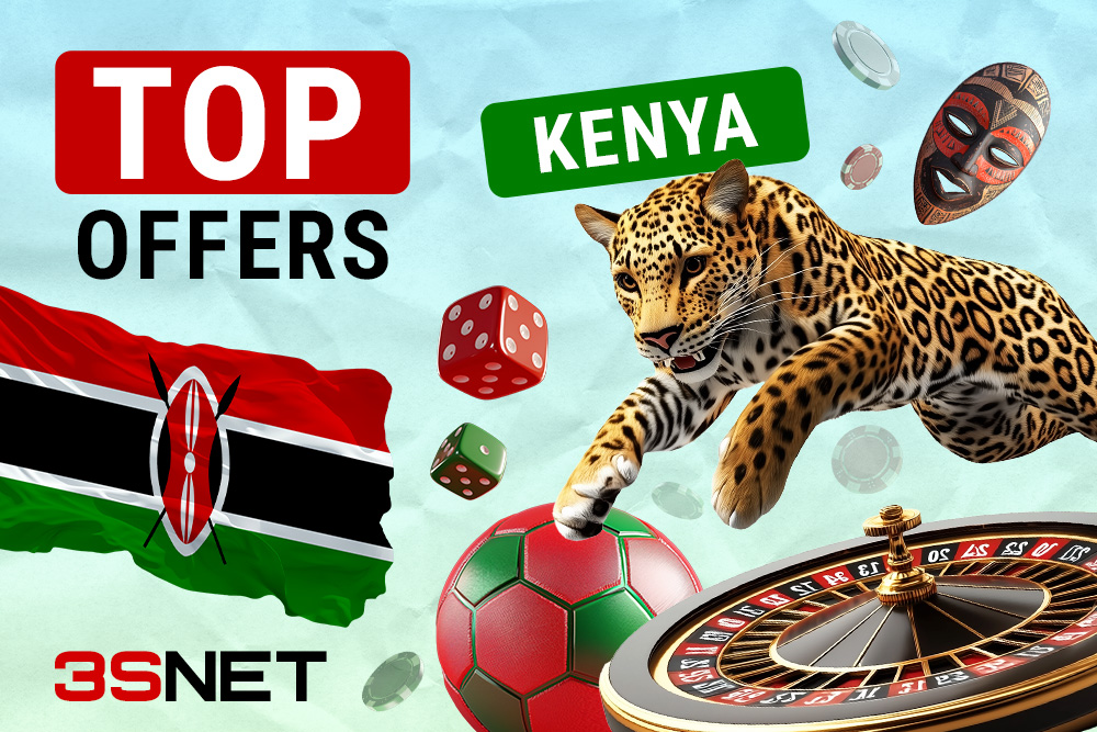 Top offers for gambling and betting in Kenya - 3SNET