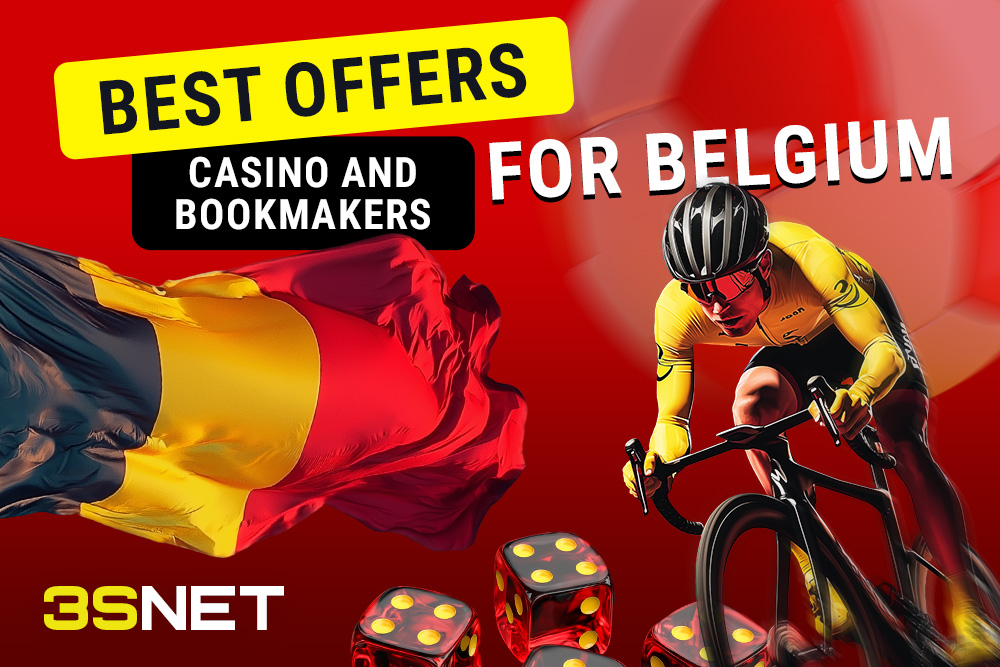 Top offerov na betting i gembling v Bel'gii en Best Casino and Bookmaker Offers in Belgium 3SNET