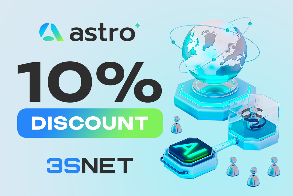 Promo code from Astro