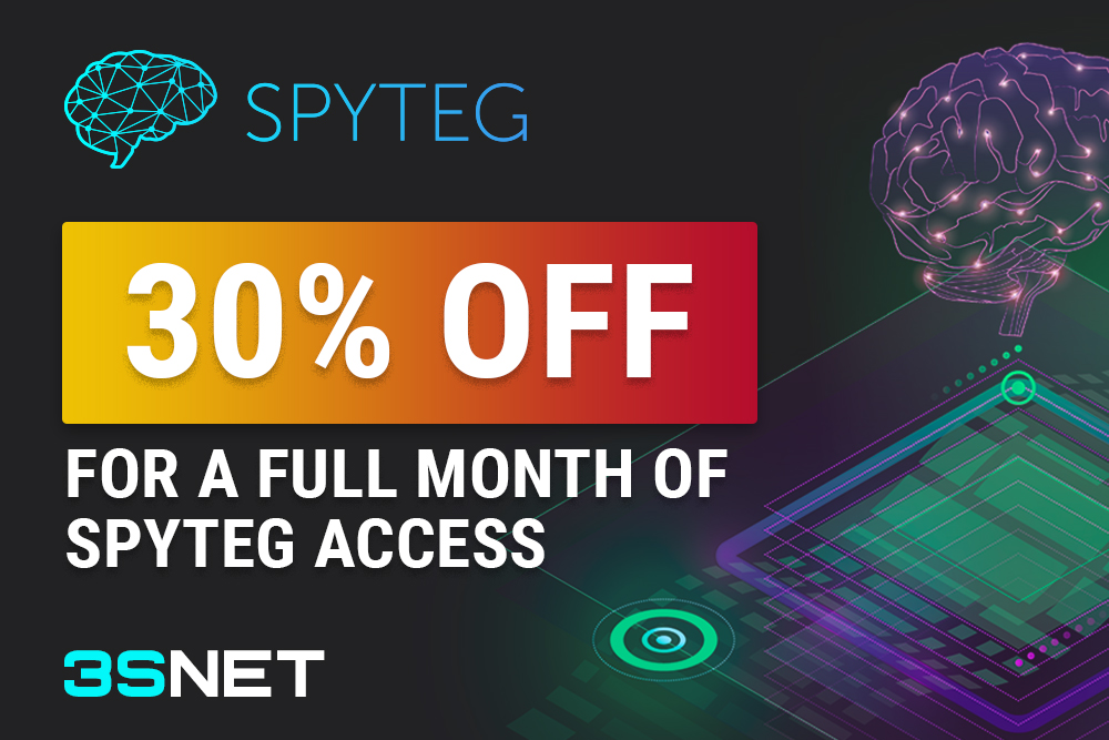 Look for a promo code for a discount in spyteg on 3SNET!
