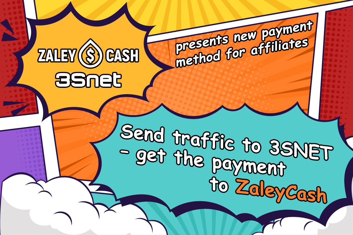 New 3snet partner - ZaleyCash service