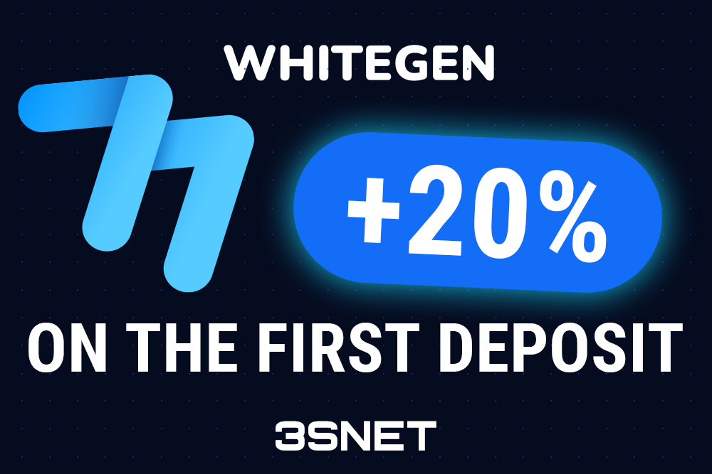 Look for a promo code for a discount in whitegen on 3SNET!