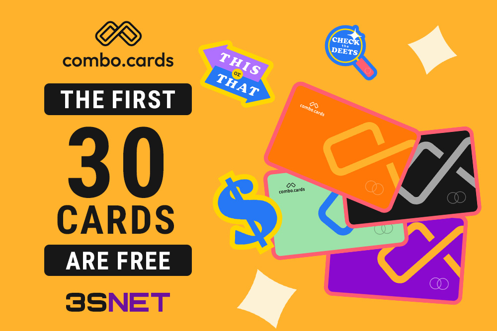 Combo Cards Promo Code 3snet