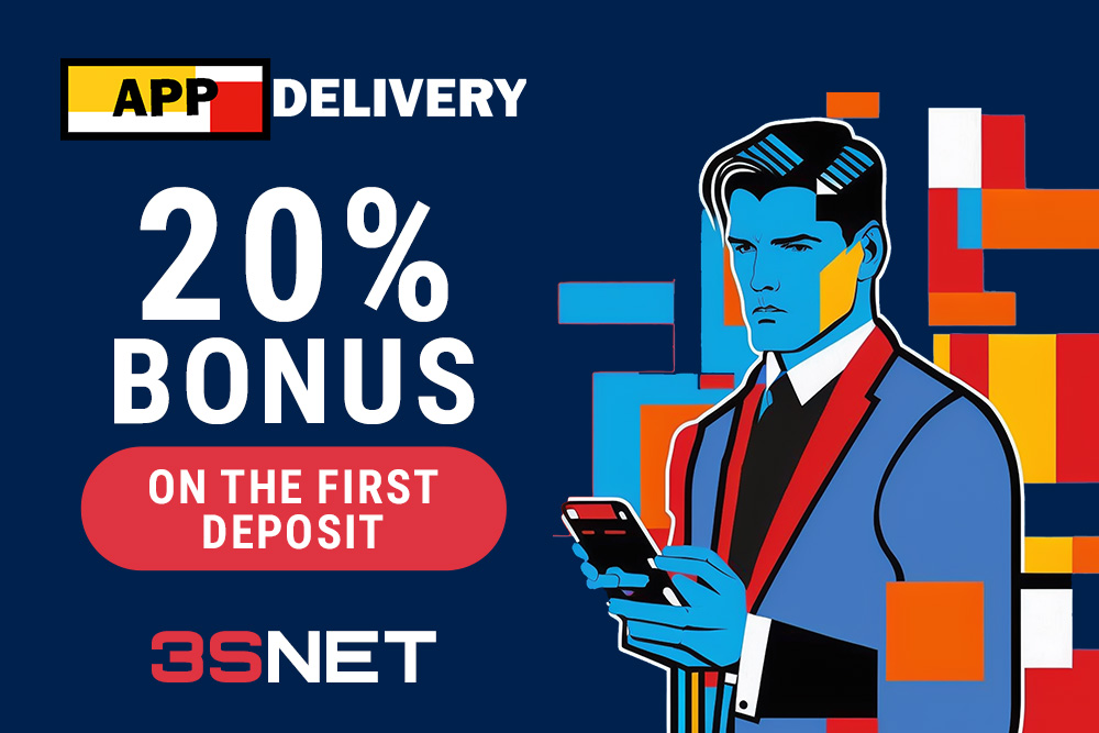 AppDelivery promo code on 3SNET