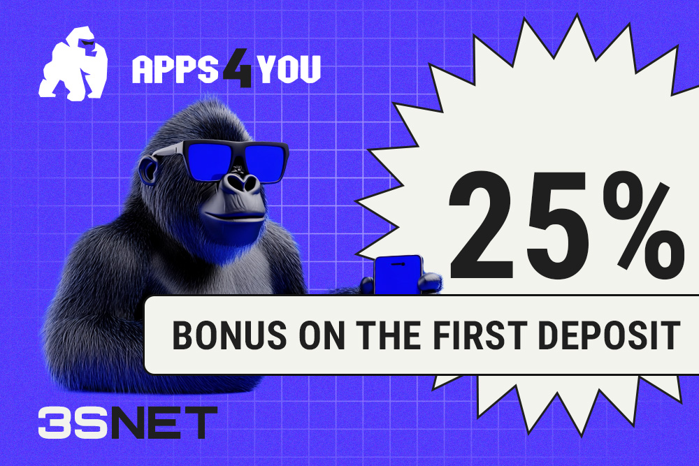 Apps4You promocode 3snet eng