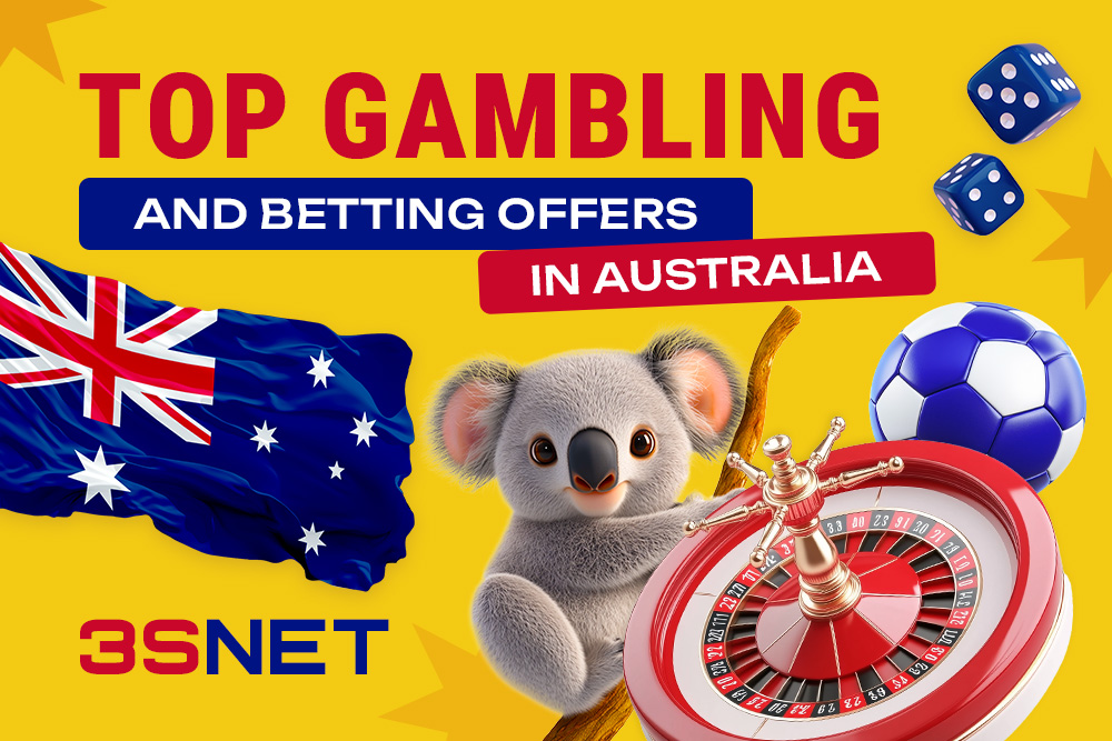 3SNET has prepared top offers from Australian casinos and bookmakers who are eager for quality traffic and ready to pay for it!
