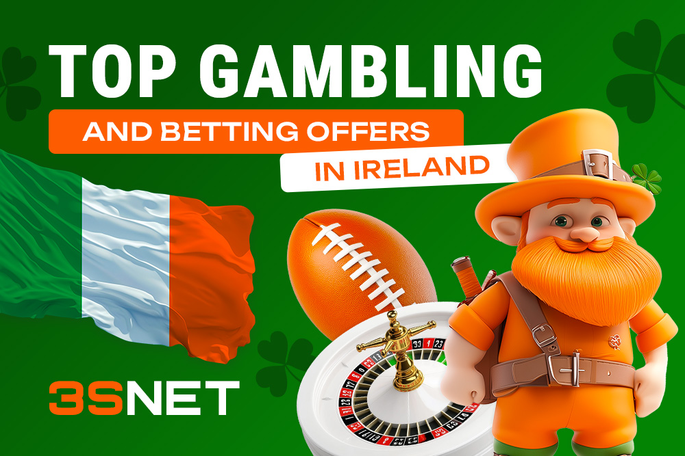3SNET has curated the best iGaming offers from Irish casinos and bookmakers, eager to reward exceptional traffic!