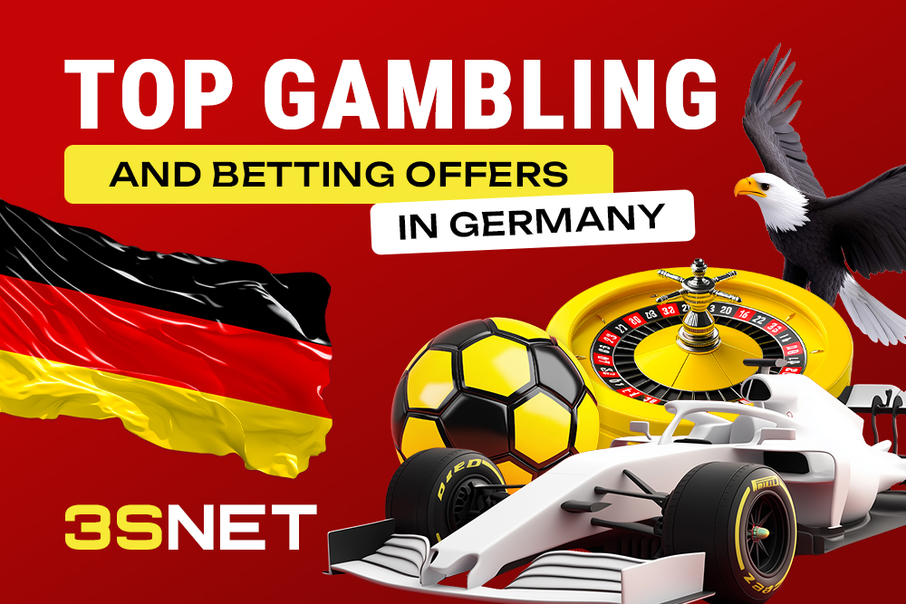 3SNET has compiled the best offers from German online casinos and bookmakers. They are eager for quality traffic and ready to pay generously for it! 