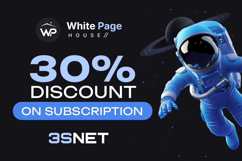 Promo Code from WhitePage.House - 3SNET