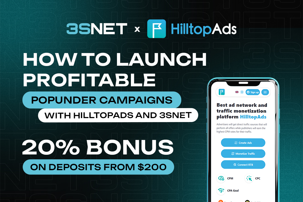 How to Use hilltopads Traffic with 3SNET? Guide