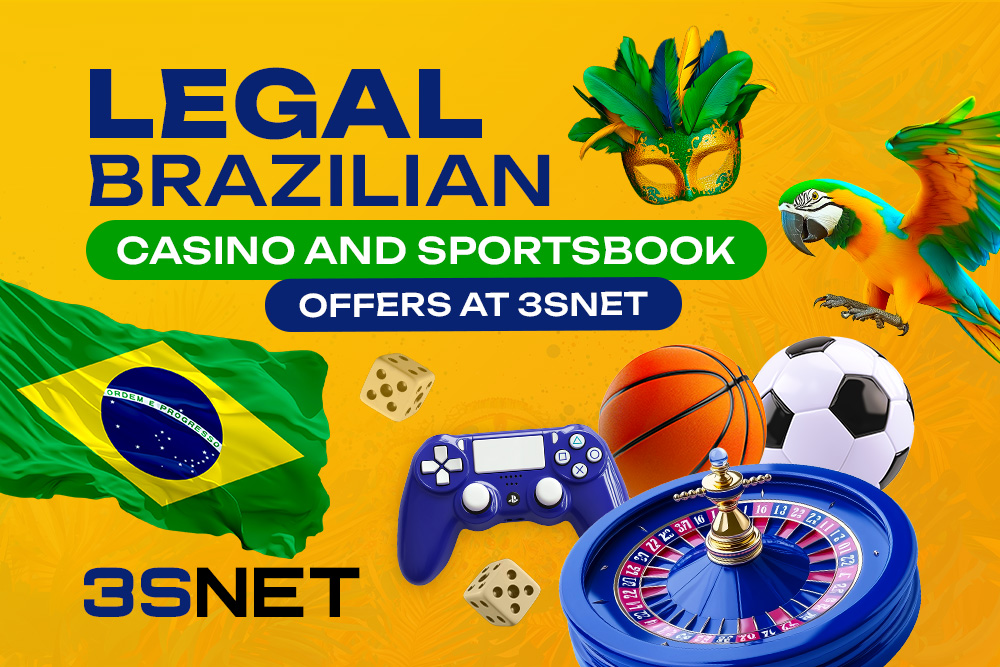 Legal Brazilian Casino and Sportsbook Offers at 3SNET