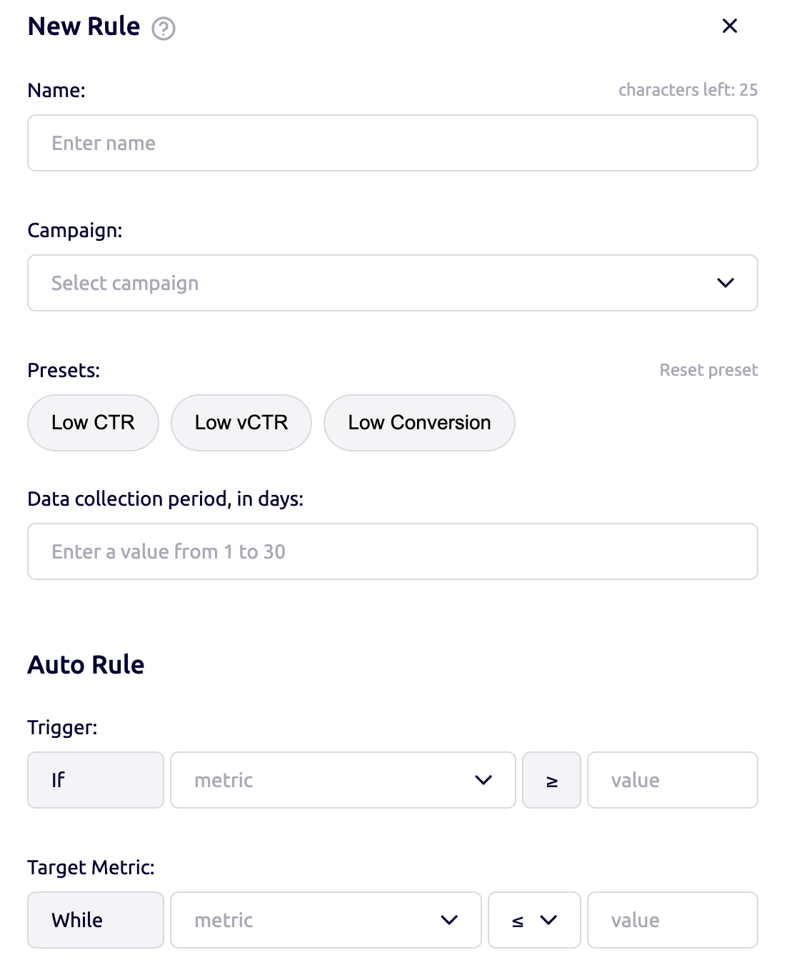 Example of disabling ineffective zone IDs in YouTarget