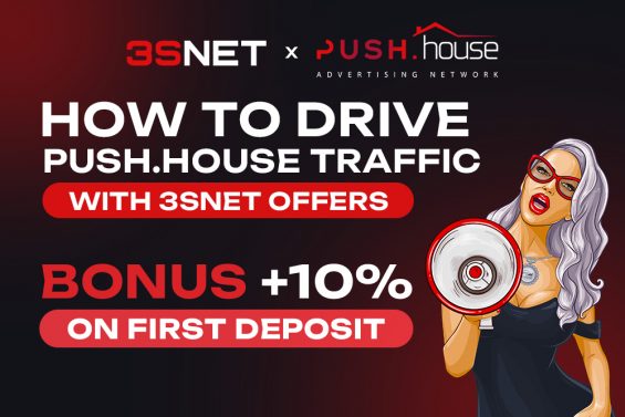 How to Drive Push.House Traffic with 3SNET iGaming Offers