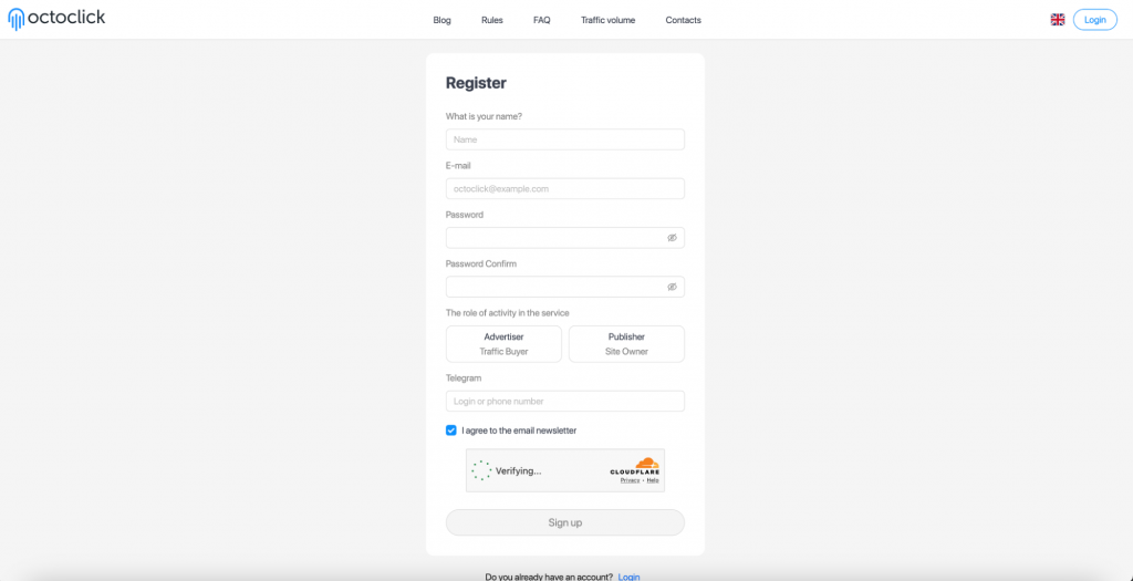1-Registration and Account Connection