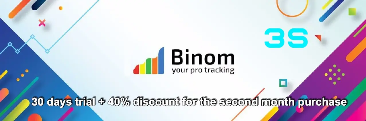 Промокод на скидку в binom ищите на 3SNET!