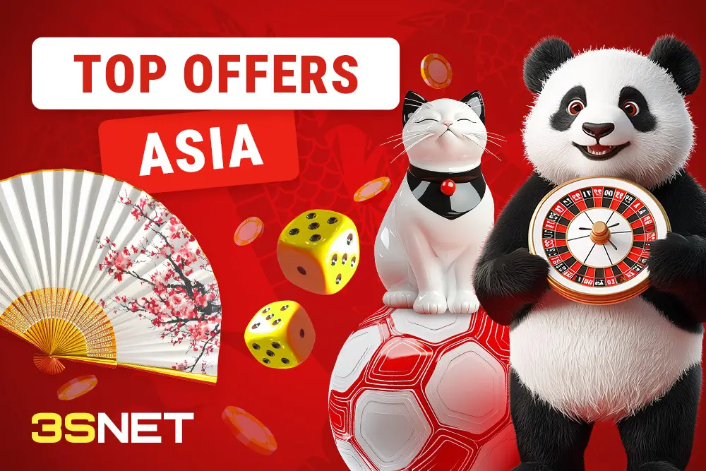 Best Casino and Bookmaker Offers in Asia on 3SNET