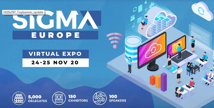SiGMA Europe Virtual Expo to take place on 24 and 25 November