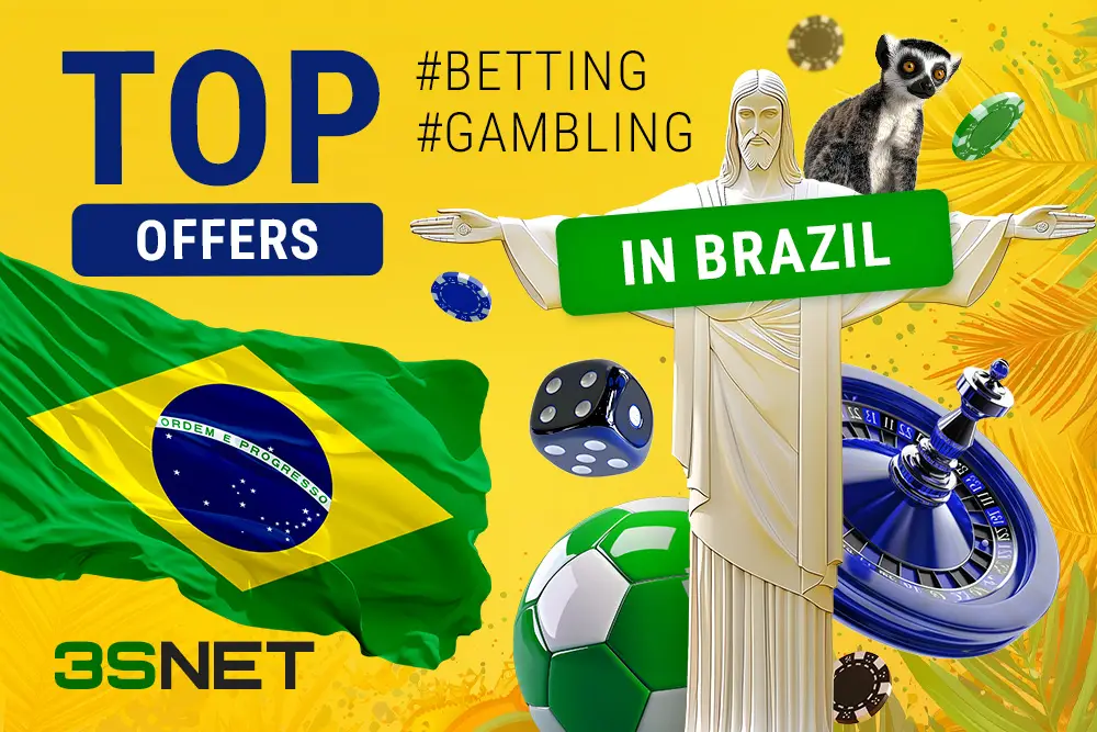 Brazil best offers gambling betting CPA 3snet en