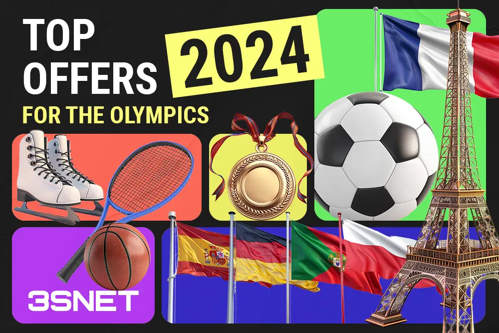 olympic games 2024 best offers betting gambling 3SNET