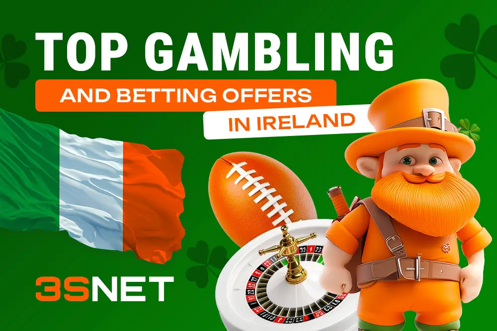 3SNET has curated the best iGaming offers from Irish casinos and bookmakers, eager to reward exceptional traffic!